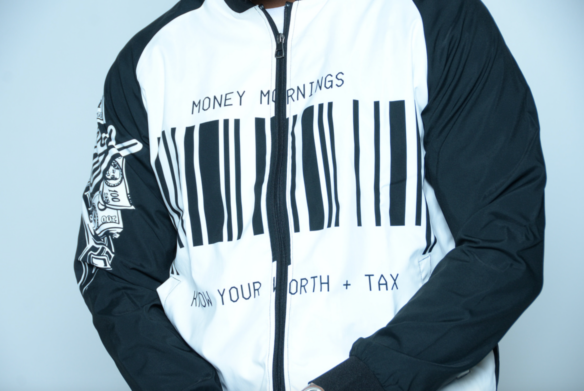 KNOW YOUR WORTH Men's Bomber Jacket